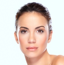 A woman face after taking Brow Lift